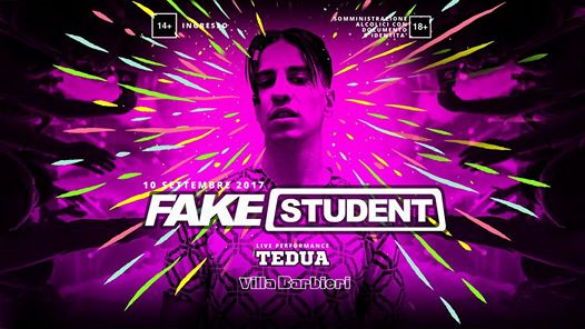 FAKE Student ✰ Villa Barbieri ✰ TEDUA ✰ 2 drink