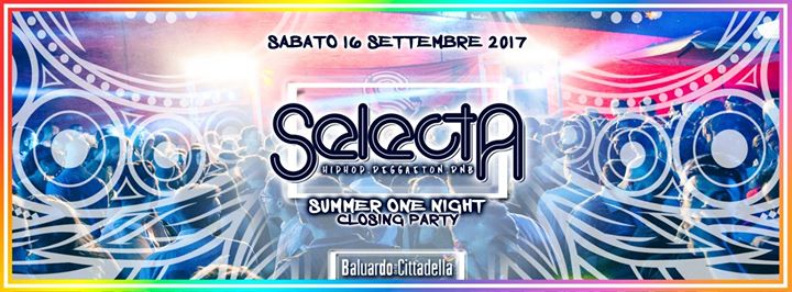Selecta ✩ Summer Closing Party ✩ Yellow ✩ Baluardo ✩ Modena