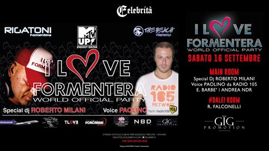 I Love Formentera - World Official Party