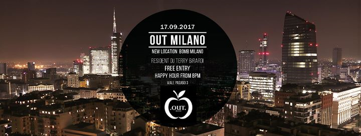Out - Domenica 17 Settembre New Location BOMB Free Entry