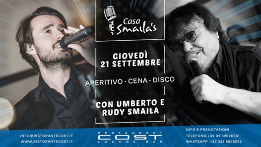COST presenta Casa Smaila | giovedì 21.09.2017