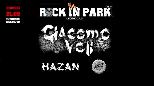Giacomo VOLI HAZAN MET @rock in park