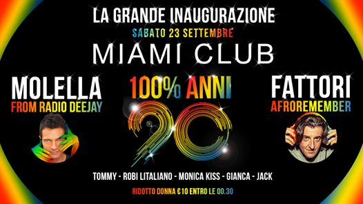100% ANNI 90 > Special Guests Molella & Fabrizio Fattori