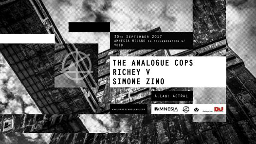 The Analogue Cops, Richey V, Simone Zino