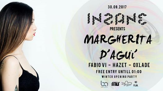 Margherita D'aguì (Void/TooLong) Insane Winter Opening Party @MU Free Entry