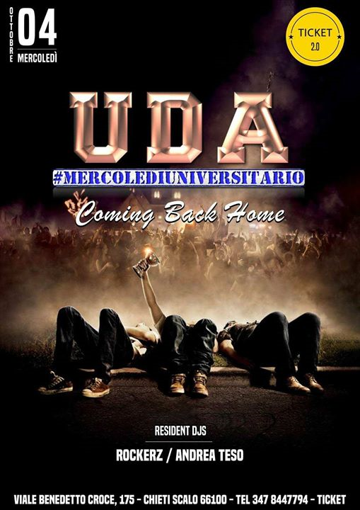 UDA - IL Mercoledi' Universitario • Coming Back Home!