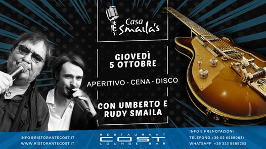 COST presenta Casa Smaila's | giovedì 5.10.2017