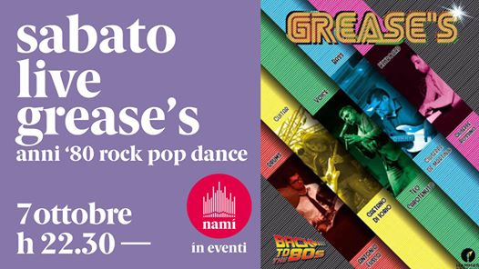 Grease's! La dance dei mitici anni '80 rock pop