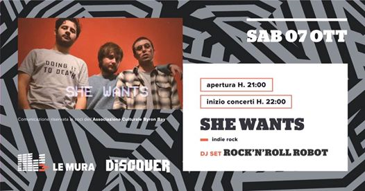 She Wants + opening Aria - Live a Le Mura
