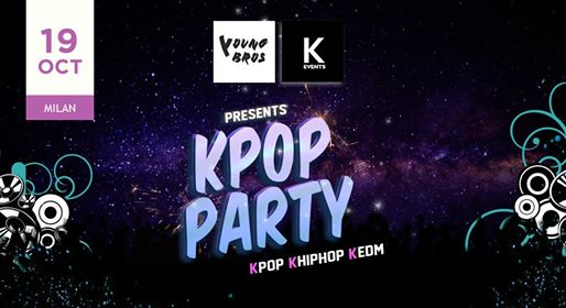 K-Pop & KHipHop Party in Milano! Young Bros x K-Events