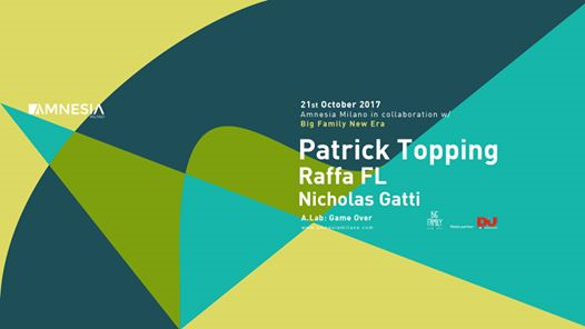 Patrick Topping, Raffa FL, Nicholas Gatti