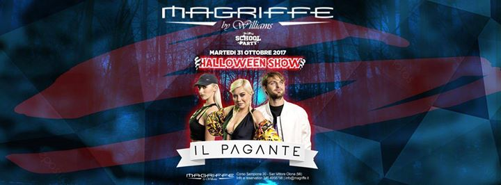 Martedi 31 Ottobre 2017 - The Halloween Show