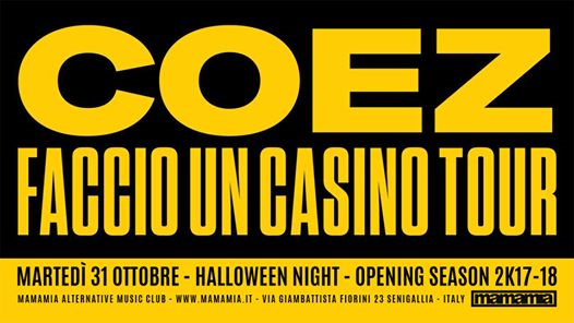COEZ Live :: Halloween Night & Opening Season :: Mamamia