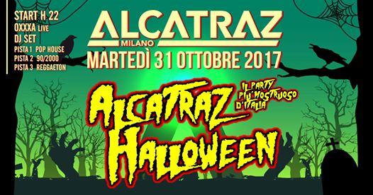 Halloween Party 2017 | Alcatraz Milano 31.10.17