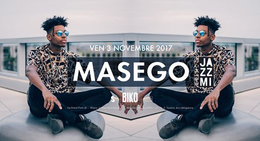 Masego in concerto al BIKO special guest Emmavie / JazzMi 03.11.2017
