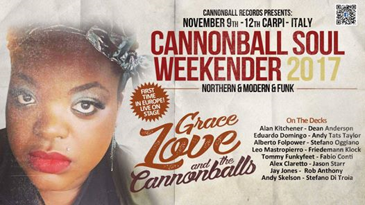 Cannonball SOUL Weekender 2017 November 9th - 12th