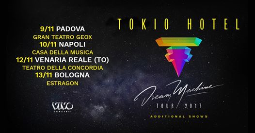 Tokio Hotel in concerto a Bologna