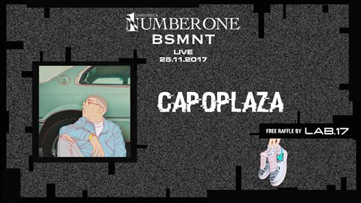 Basement live & Number One - Capo Plaza 25.11.17 #bsmnt