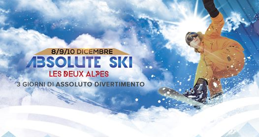 Weekend Absolute Ski - Les deux alpes 8/9/10 Dicembre