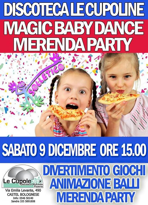 Baby Dance Merenda Party