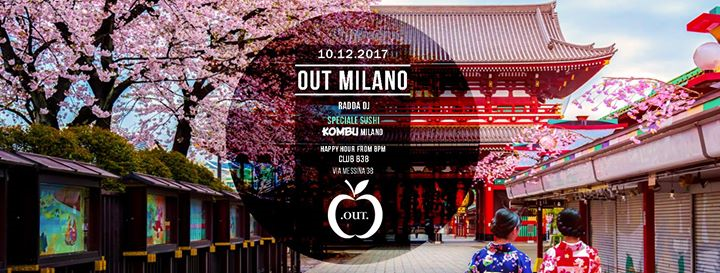 Out Domenica 10 Dicembre - Speciale SUSHI KOMBU Milano