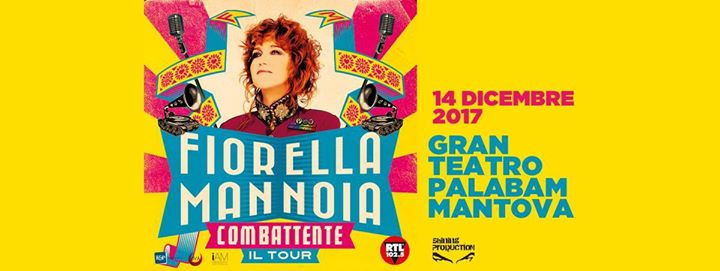 Fiorella Mannoia - Gran Teatro Palabam - 14/12
