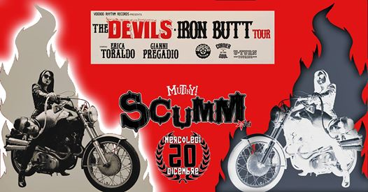 The Devils live at Scumm - mer 20 dic