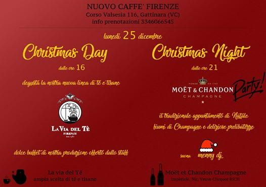 Christmas Moët Party - Nuovo Caffè Firenze