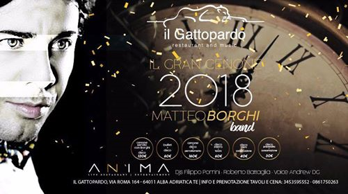 Il Gattopardo-CAPODANNO 2018-Gran cenone&divertimento!