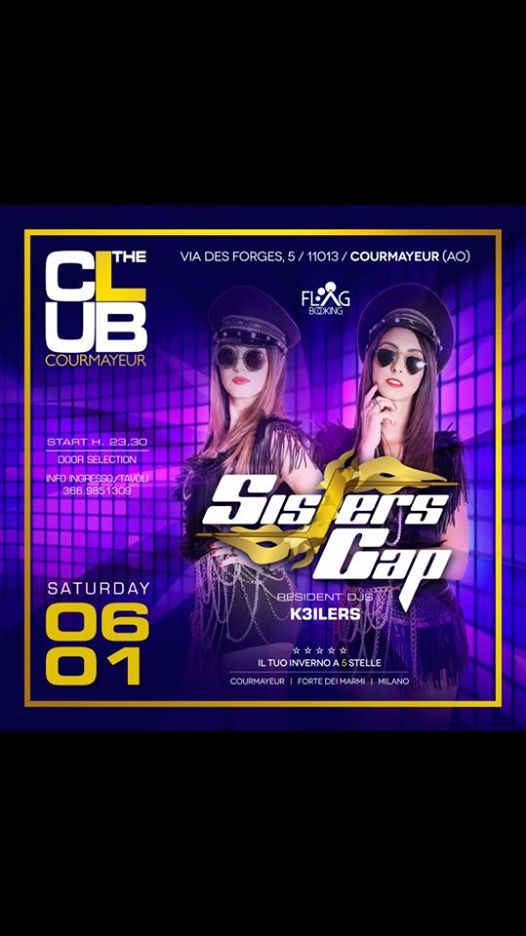 SPECIAL GUEST SISTERS CAP :::: THE CLUB COURMAYEUR ::::
