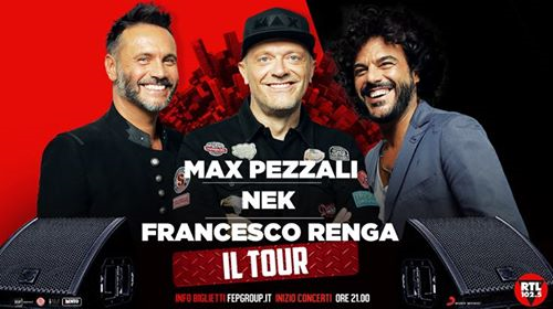 Max Nek Renga - Bologna 20 Gennaio SOLD OUT