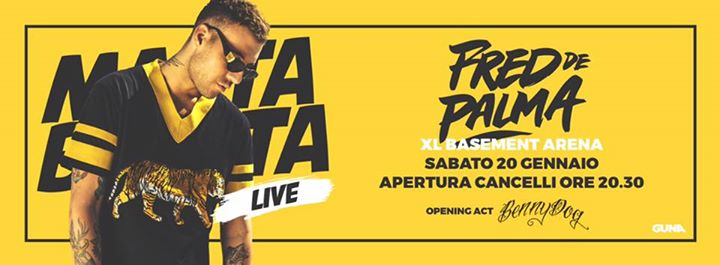 Fred De Palma Live - Alba, XL Club