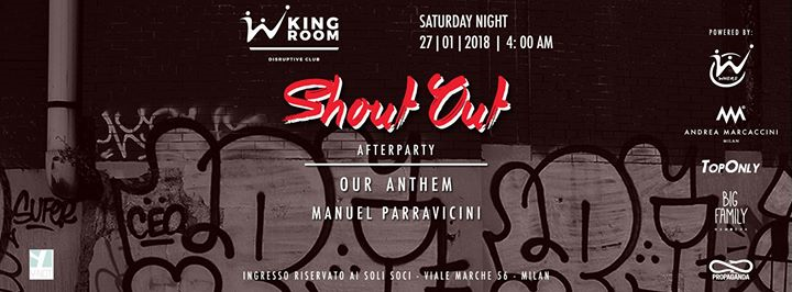 Where & Shout Out w//Our Anthem & Manuel Parravicini