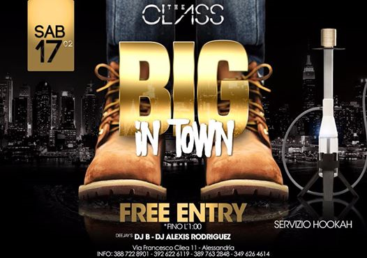 SAB. 17-02//BIG IN TOWN//THE CLASS