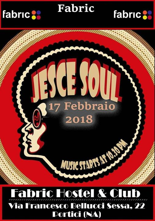 17/02 Jesce Soul Live al Fabric Hostel (Portici)