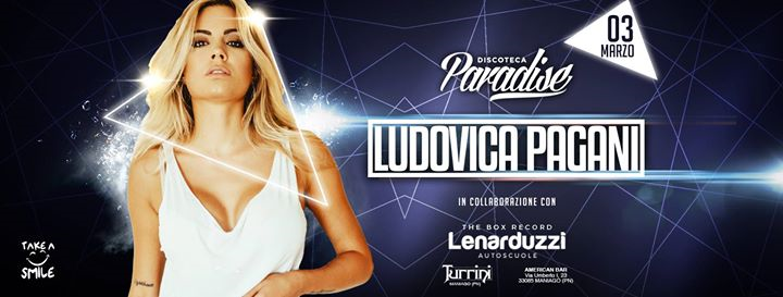 Sab 3/3 - Ludovica Pagani @Paradise