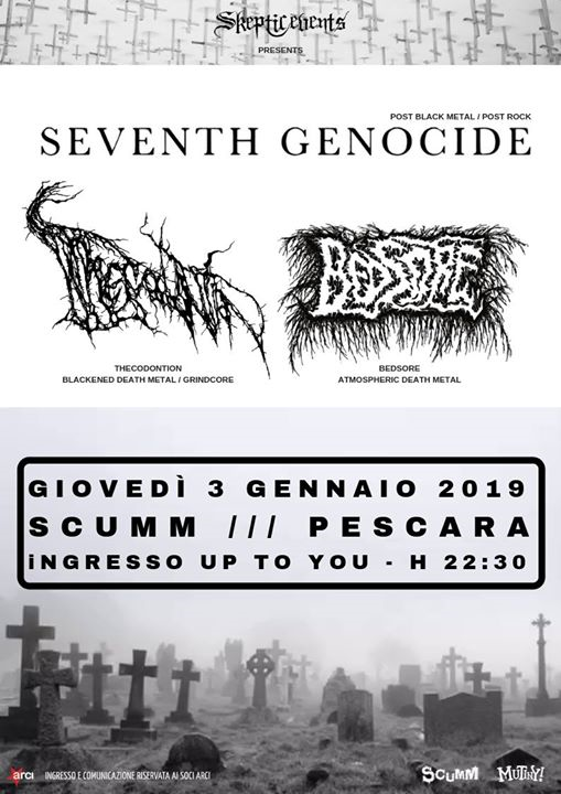 Concerto Annullato - Seventh Genocide / Thecodontion / Bedsore