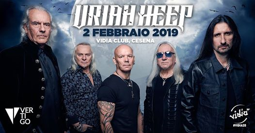 Uriah Heep al Vidia Club, Cesena