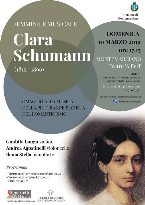 Femminile Musicale _ Clara Schumann