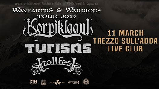 Korpiklaani, Turisas, Trollfest - Live Music Hall