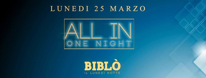 All In One Night BIBLÒ