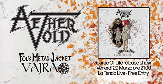 Aether Void release show w/Folk Metal Jacket & Vajra | La Tenda