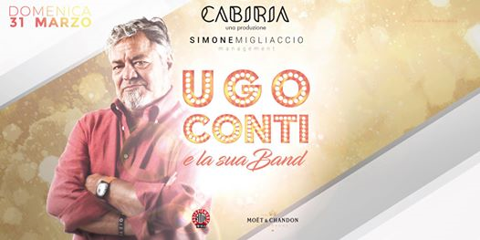 Dom 31 Marzo - Ugo Conti e la sua Band - Cabiria