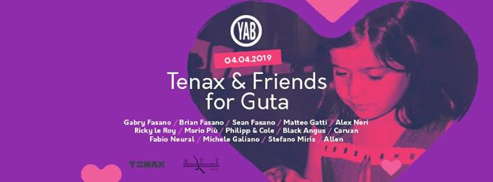 Tenax & friends for Guta - serata di beneficenza
