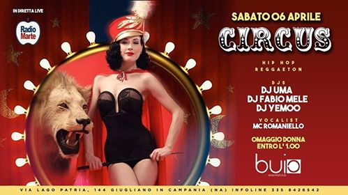 Buio Club - Circus - In Diretta su Radio Marte