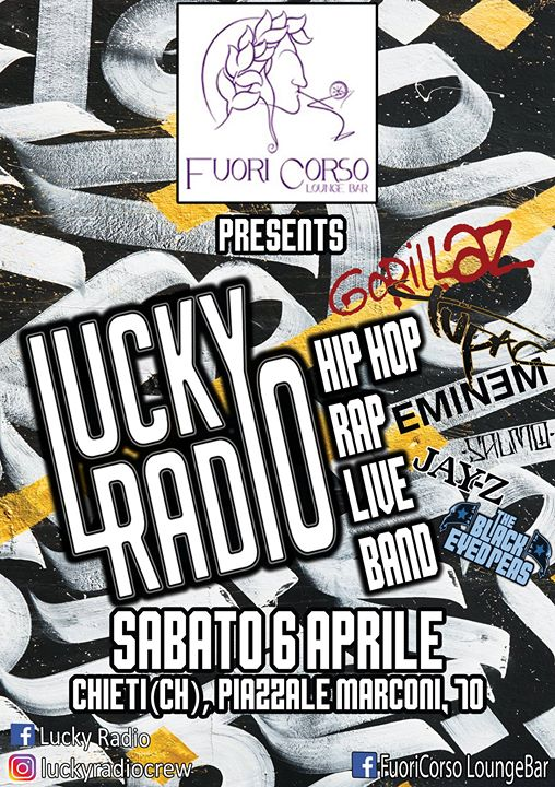 LUCKY RADIO live at Fuoricorso Loungebar