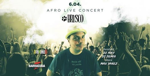 BRUSCO | Afro live concert w/ RIKY DJ b2b DEMIS DJ & YANEZ