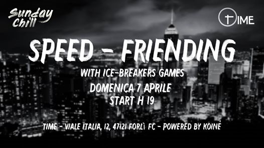 Speed Friending - Sunday Chill powered by Koiné
