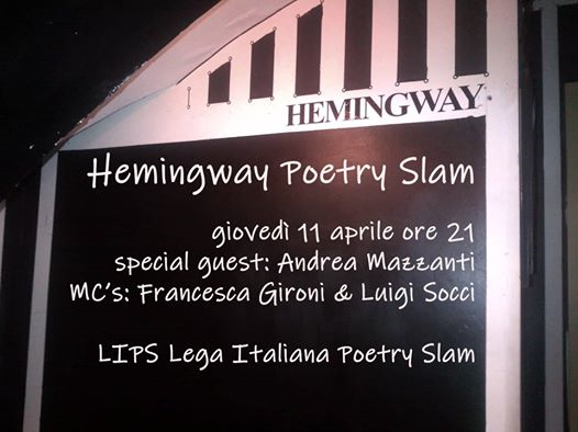 Hemingway Poetry SLAM