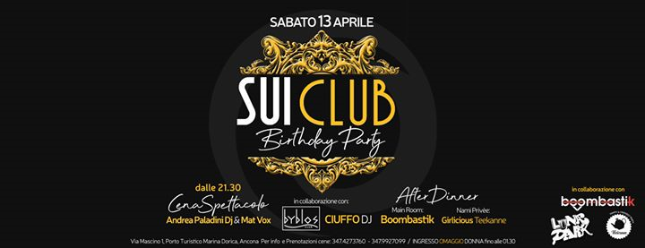 Birthday PARTY_Sui Club